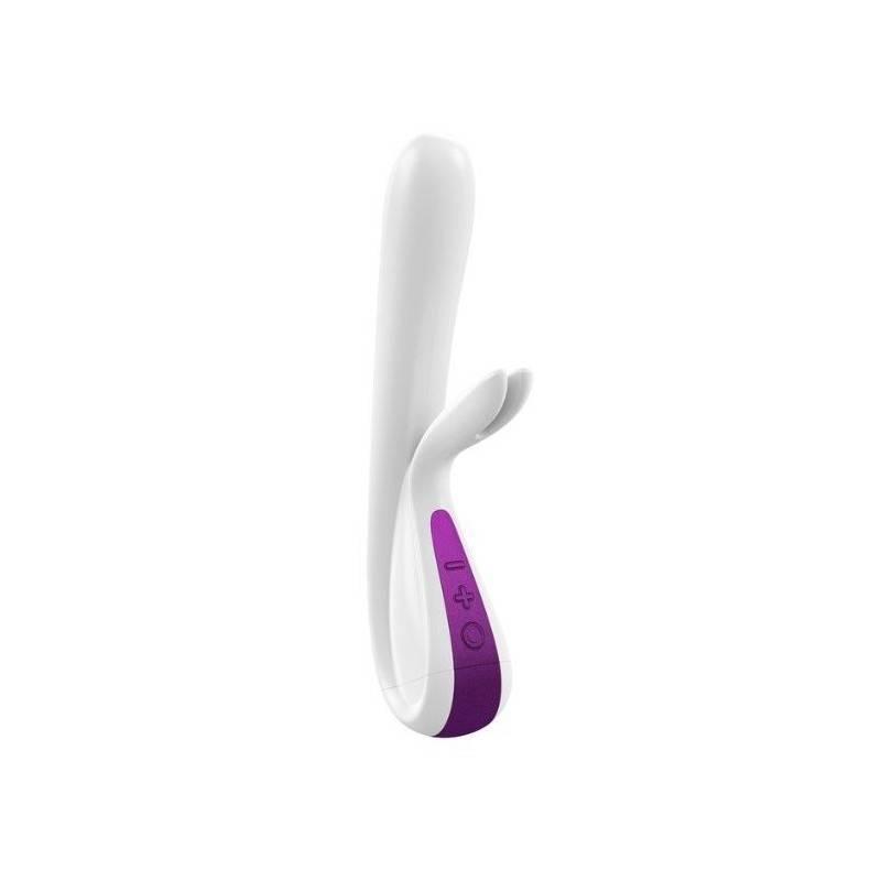 Vibrador conejito Ovo K5 Blanco/rosa