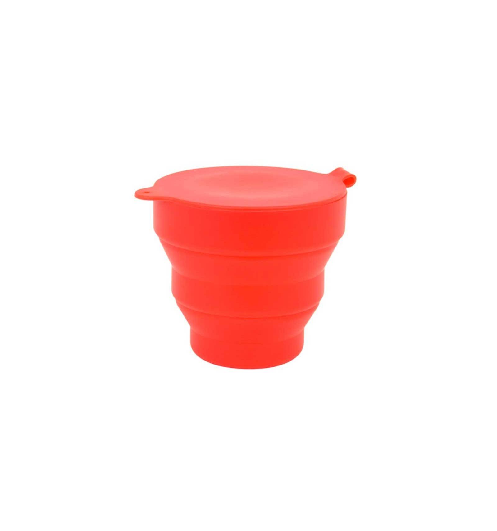 Esterilizador Plegable para Copa Menstrual Rojo