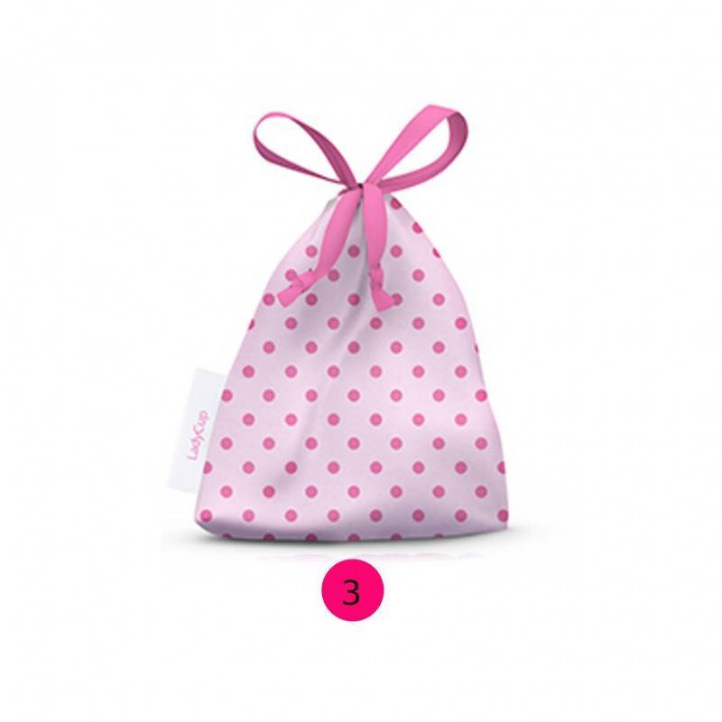 Bolsita de algodón estampado LadyCup Bolsita de algodón estampado LadyCup