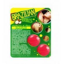 Brazilian Balls - Lubricante con sabor a Fresas