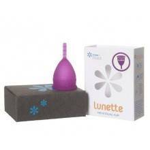 Copa menstrual Lunette + Esterilizador plegable + Lubricante + Pastillas Milton