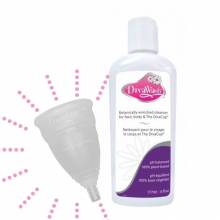 Copa menstrual DivaCup + Gel íntimo DivaWash