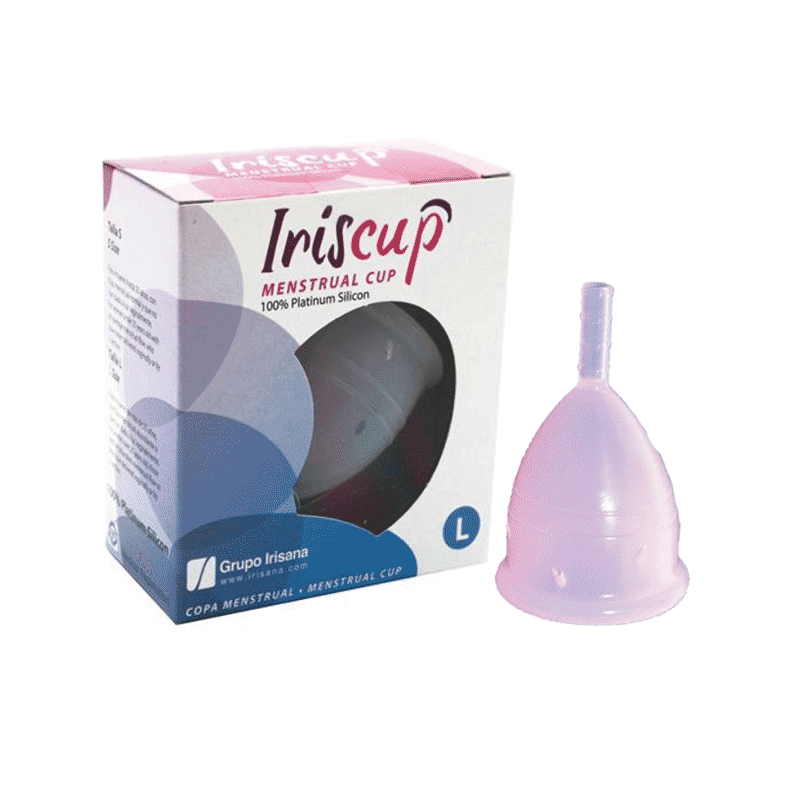 Copa menstrual Iriscup Rosa + REGALO