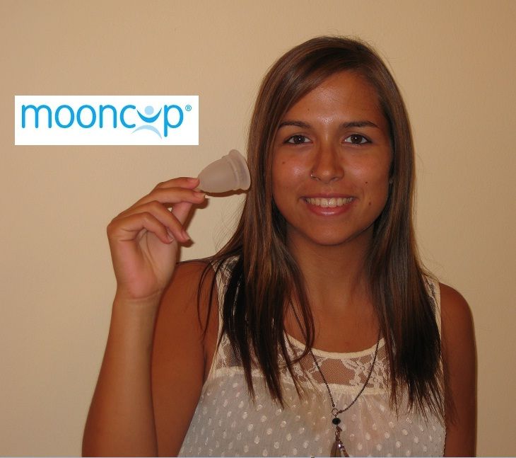 Miriam y la copa menstrual Mooncup