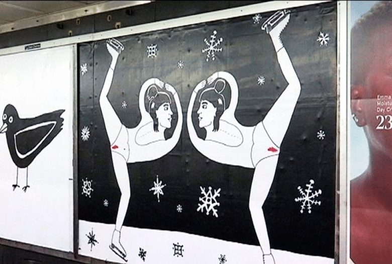 Exposición menstrual en el metro de Suecia